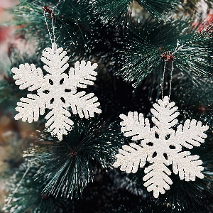 آویز برف اکلیلی 10 سانت کد 439