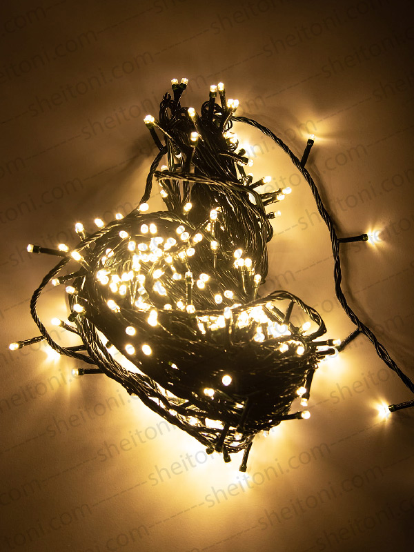 ریسه نور 30 متری سیم یشمی اورجینال کد 462 رابط دار - Image 2