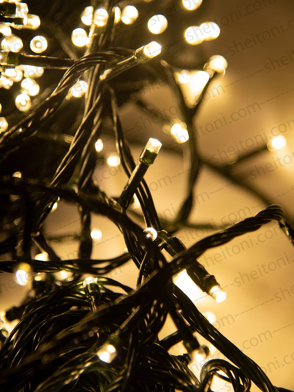 ریسه نور 10 متری سیم یشمی اورجینال کد 463 رابط دار - Image 2