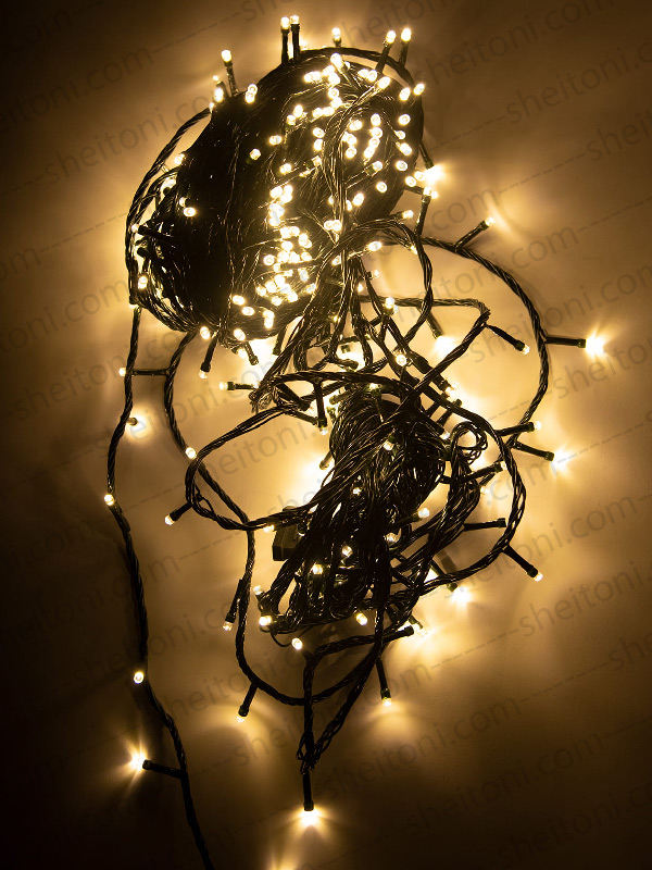 ریسه نور 50 متری سیم یشمی کد 464 اورجینال رابط دار - Image 2