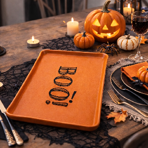 سینی boo هالووین سرامیکی وارداتی