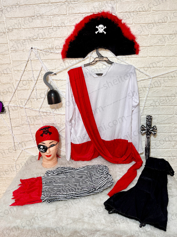 لباس دزد دریایی مردانه درجه یک - Image 3