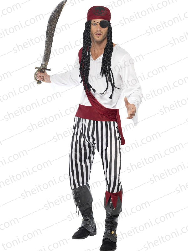 لباس دزد دریایی مردانه درجه یک - Image 2