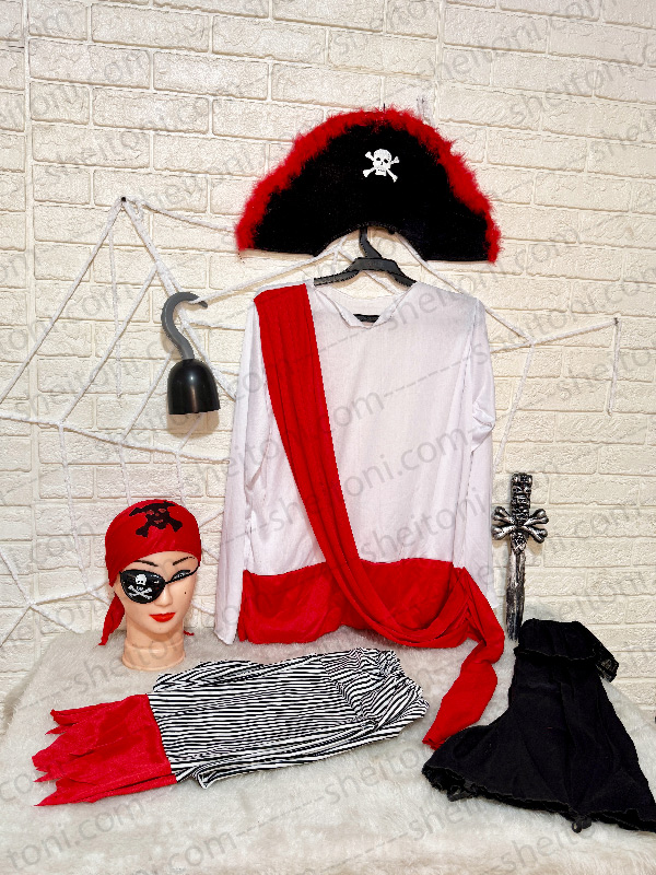 لباس دزد دریایی مردانه درجه یک - Image 4