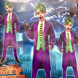 لباس جوکر بچگانه وارداتی کد 2290