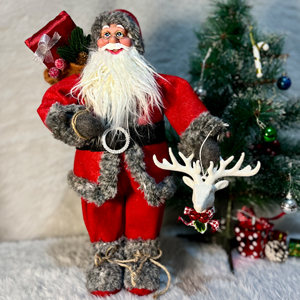 بابانوئل 60 سانت با گوزن کد 570