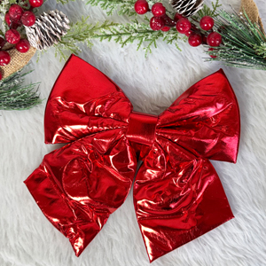 آویز پاپیون قرمز 20 سانت کد 577