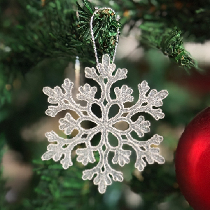 آویز برف اکلیلی 6 سانت کد 807