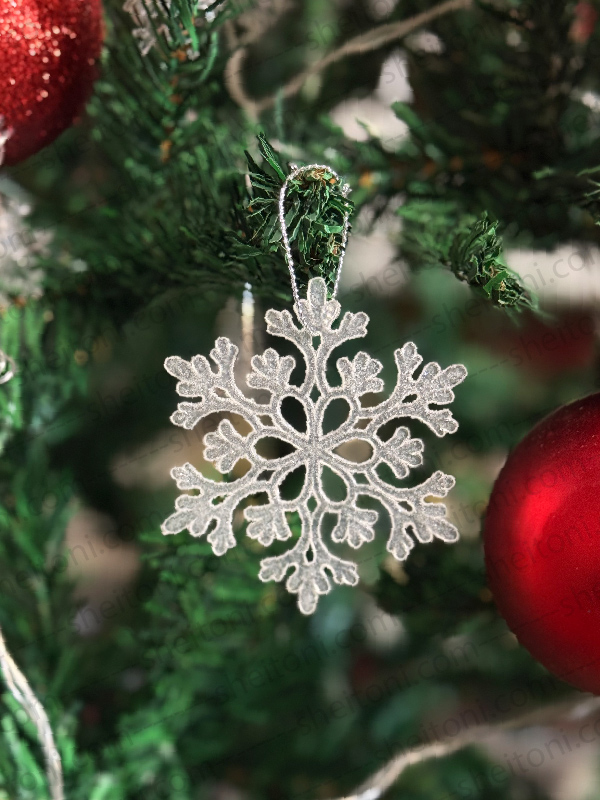 آویز برف اکلیلی 6 سانت کد 807 - Image 2