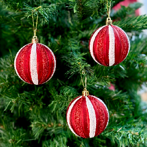 آویز گوی 3 عددی 8 سانت کد 7-661