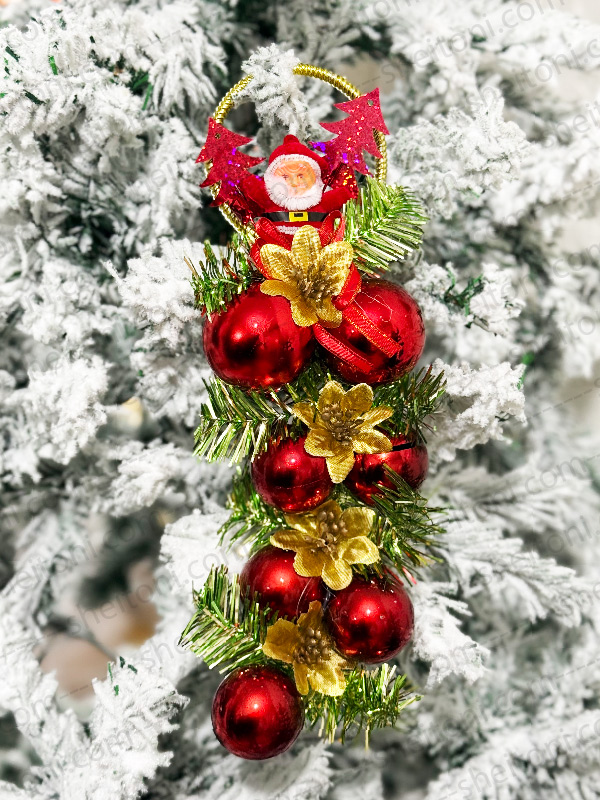 آویز گوی و بابانوئل کریسمس کد 826 - Image 3