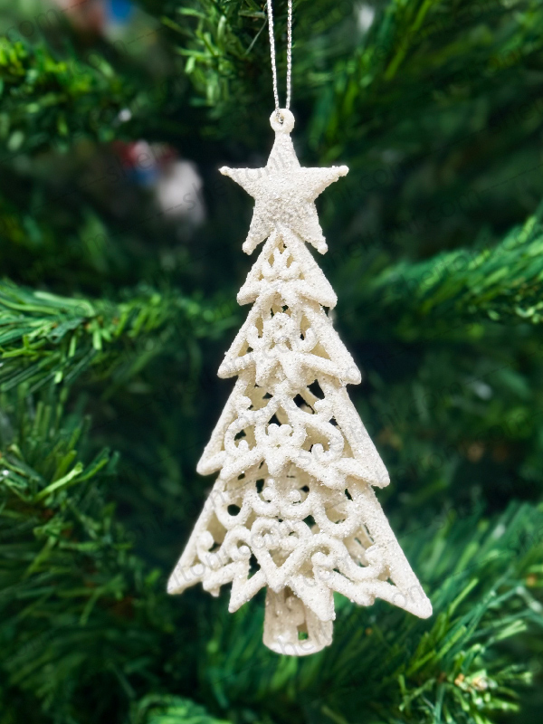 آویز درخت کاج طبقه ای 13 سانت کد 836 - Image 2