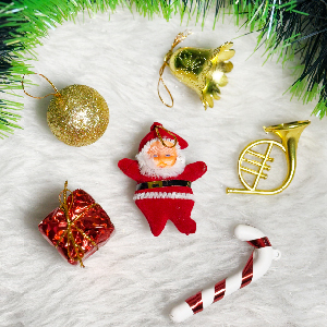 آویز میکس کریسمس 6 عددی کد 848