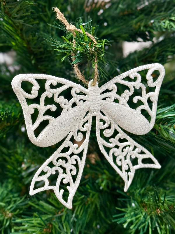 آویز پاپیون اکلیلی 10 سانت کد 831 - Image 3