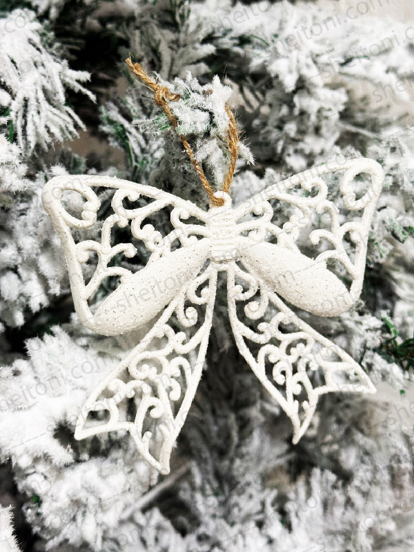 آویز پاپیون اکلیلی 10 سانت کد 831 - Image 2