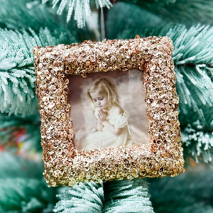 آویز قاب عکس کریسمس کد 4-529