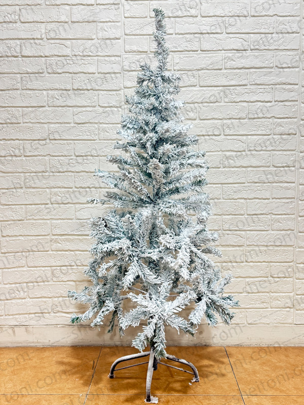 درخت کاج کریسمس 120 سانت علفی برف سنگین - Image 2