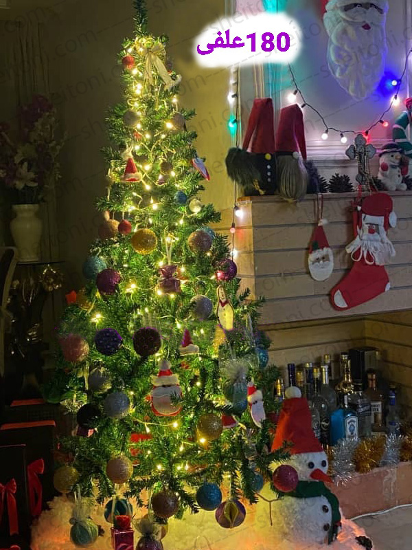 درخت کاج کریسمس 180 سانت علفی - Image 2