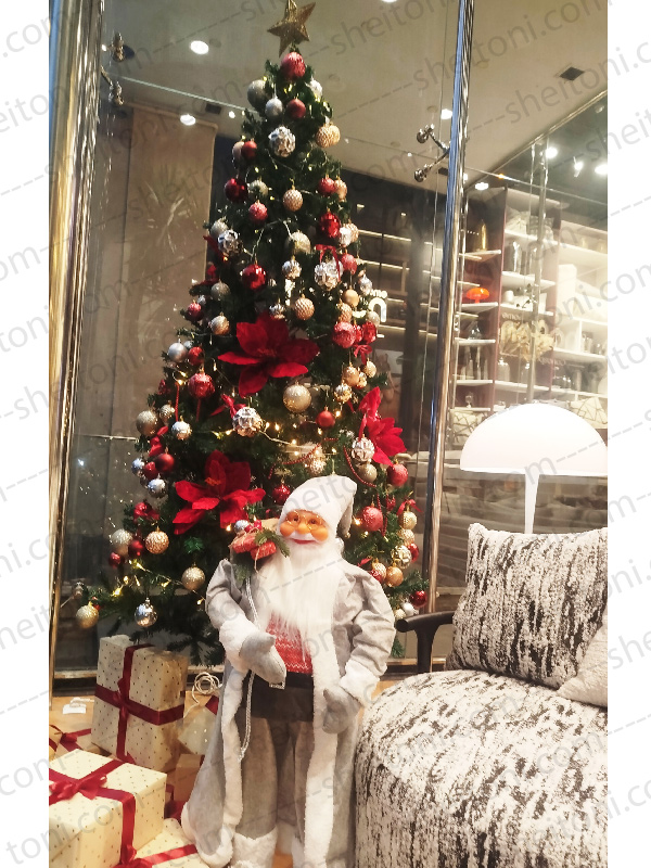 درخت کاج کریسمس 240 سانت علفی - Image 3