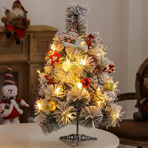 درخت کاج کریسمس 60 سانت سوزنی برف سنگین