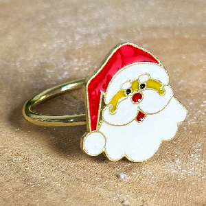 حلقه دستمال بابانوئل کریسمس