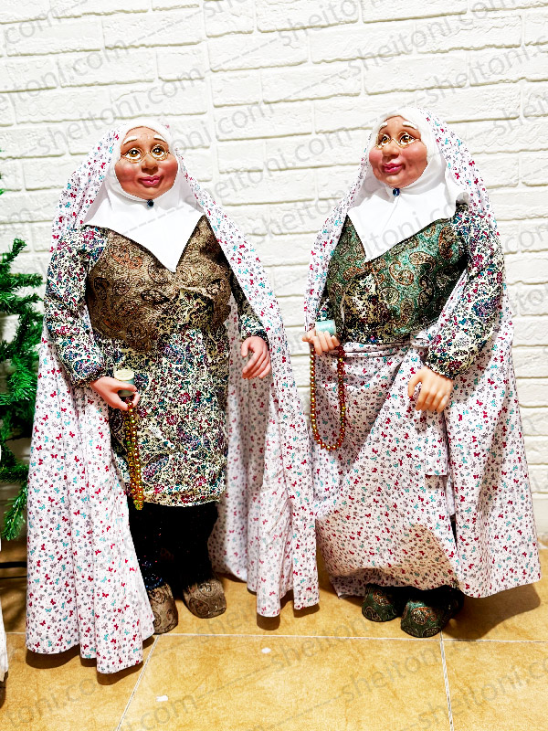 عروسک ننه سرما یلدا 90 سانت کد 832 - Image 3