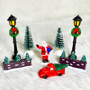 اکسسوری شهر کریسمسی 8 عددی کد 846