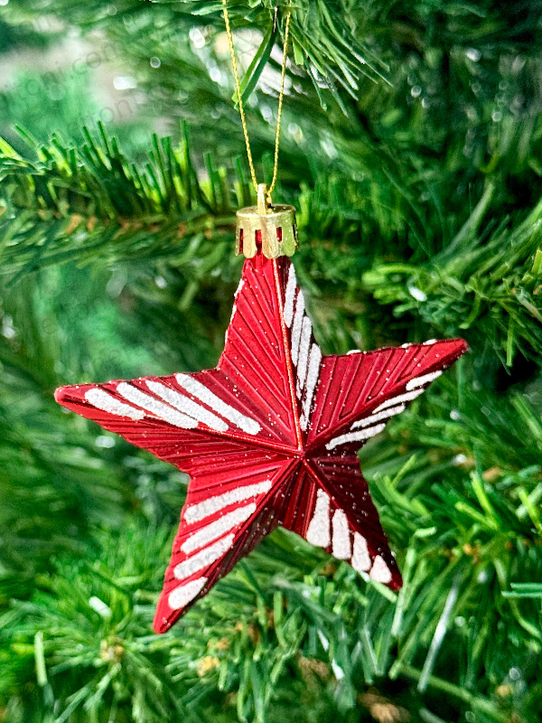 اویز ستاره کریسمس 9 سانت کد 828 - Image 2