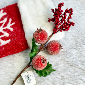 شاخه گل اناری 40 سانت کد 16-921