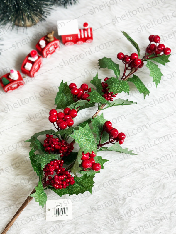 شاخه گل انار 60 سانت کد 4-921 - Image 2