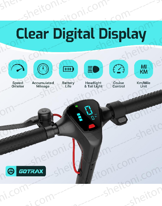 اسکوتر برقی آمریکایی Gotrax Apex - Image 2